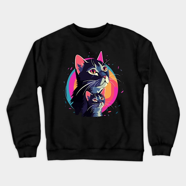 American Shorthair Mothers Day Crewneck Sweatshirt by JH Mart